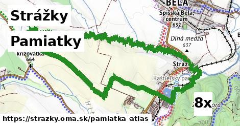 pamiatky v Strážky