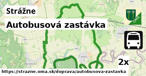 Autobusová zastávka, Strážne