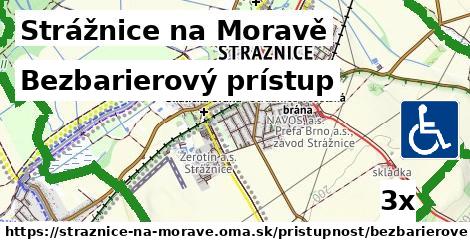 bezbarierový prístup v Strážnice na Moravě