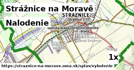 nalodenie v Strážnice na Moravě