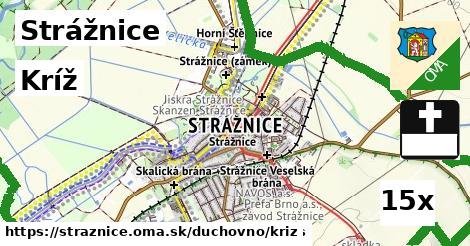 Kríž, Strážnice