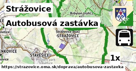 Autobusová zastávka, Strážovice