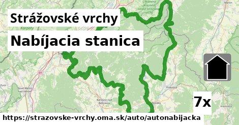 Nabíjacia stanica, Strážovské vrchy