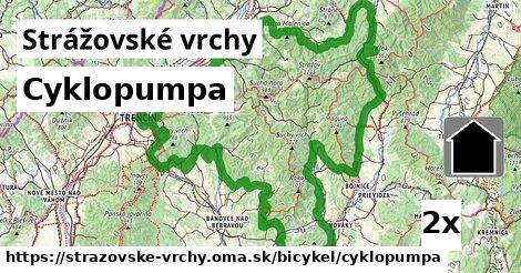 Cyklopumpa, Strážovské vrchy