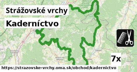 Kaderníctvo, Strážovské vrchy