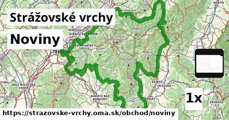 Noviny, Strážovské vrchy