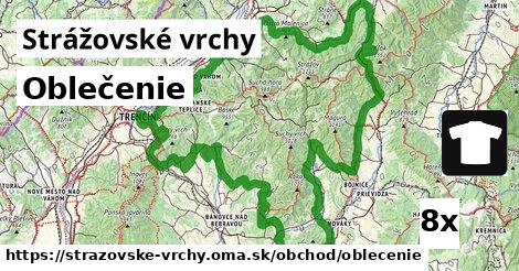Oblečenie, Strážovské vrchy