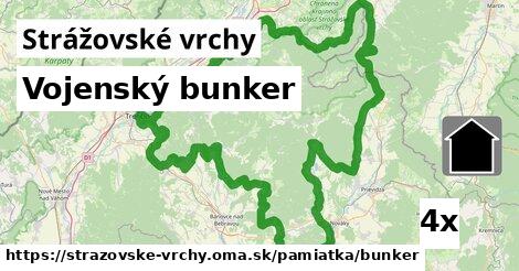 Vojenský bunker, Strážovské vrchy