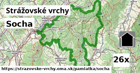 Socha, Strážovské vrchy