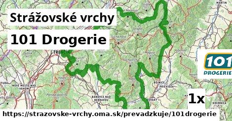 101 Drogerie, Strážovské vrchy