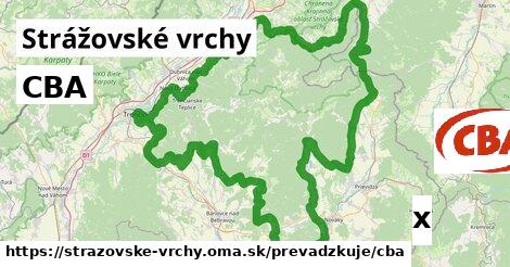 CBA, Strážovské vrchy