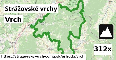 Vrch, Strážovské vrchy