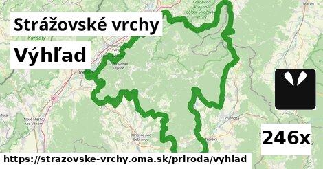 Výhľad, Strážovské vrchy