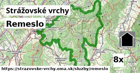 Remeslo, Strážovské vrchy