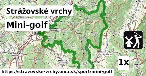 Mini-golf, Strážovské vrchy