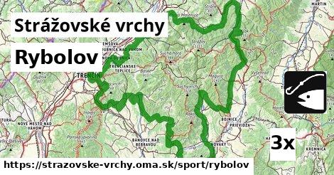 Rybolov, Strážovské vrchy