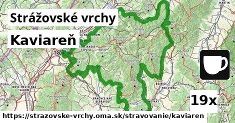 Kaviareň, Strážovské vrchy