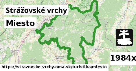 Miesto, Strážovské vrchy