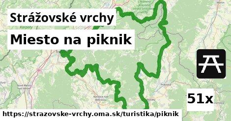 Miesto na piknik, Strážovské vrchy