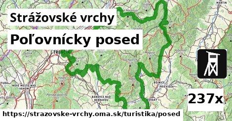 Poľovnícky posed, Strážovské vrchy