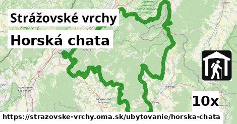 Horská chata, Strážovské vrchy