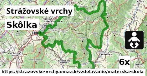 Skôlka, Strážovské vrchy