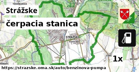 čerpacia stanica, Strážske