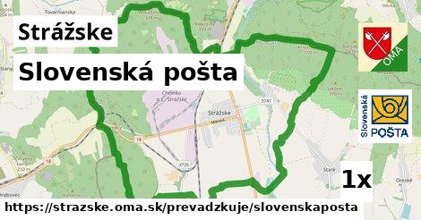 Slovenská pošta, Strážske