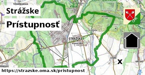 prístupnosť v Strážske