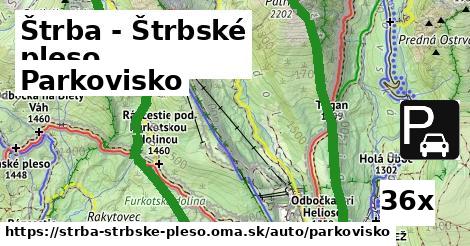 Parkovisko, Štrba - Štrbské pleso