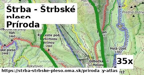 príroda v Štrba - Štrbské pleso