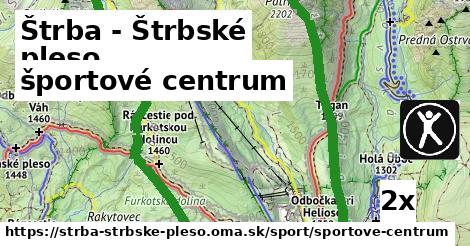 športové centrum, Štrba - Štrbské pleso