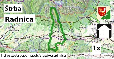 Radnica, Štrba