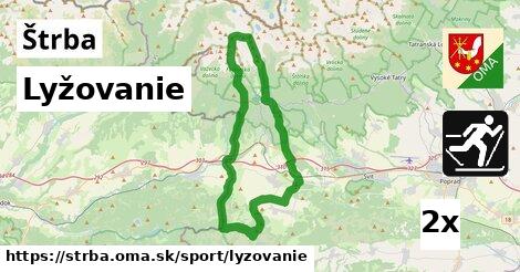 Lyžovanie, Štrba