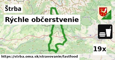 Rýchle občerstvenie, Štrba