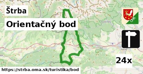 Orientačný bod, Štrba