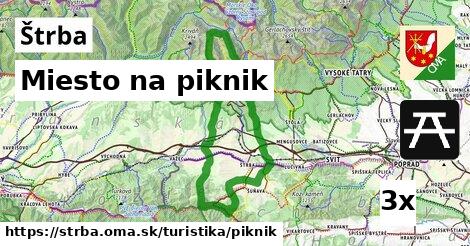 Miesto na piknik, Štrba