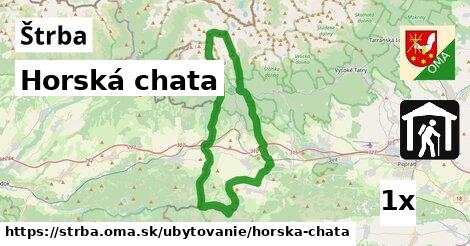 Horská chata, Štrba