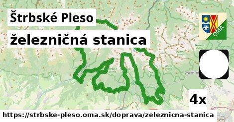 železničná stanica, Štrbské Pleso