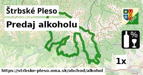 Predaj alkoholu, Štrbské Pleso