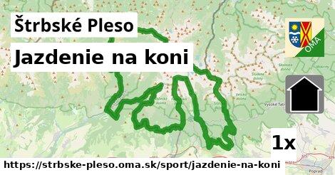 Jazdenie na koni, Štrbské Pleso