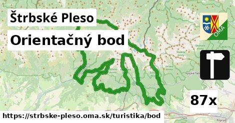 orientačný bod v Štrbské Pleso