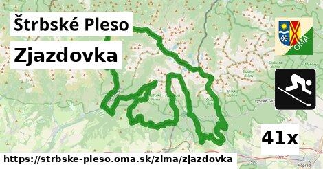 Zjazdovka, Štrbské Pleso