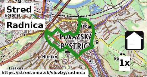 Radnica, Stred