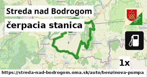 čerpacia stanica, Streda nad Bodrogom