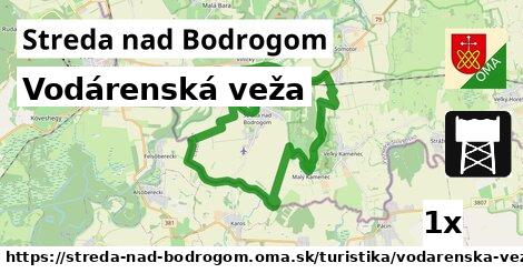 vodárenská veža v Streda nad Bodrogom