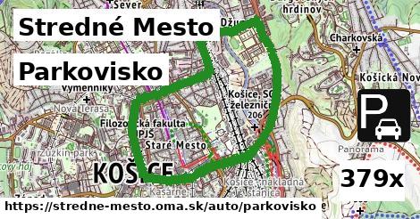 Parkovisko, Stredné Mesto