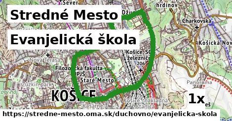 evanjelická škola v Stredné Mesto