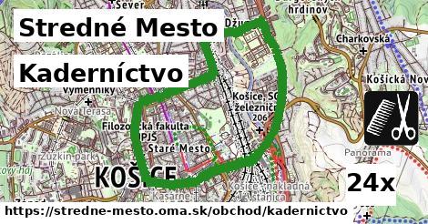 Kaderníctvo, Stredné Mesto