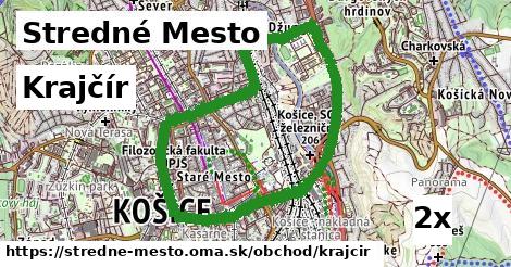 Krajčír, Stredné Mesto